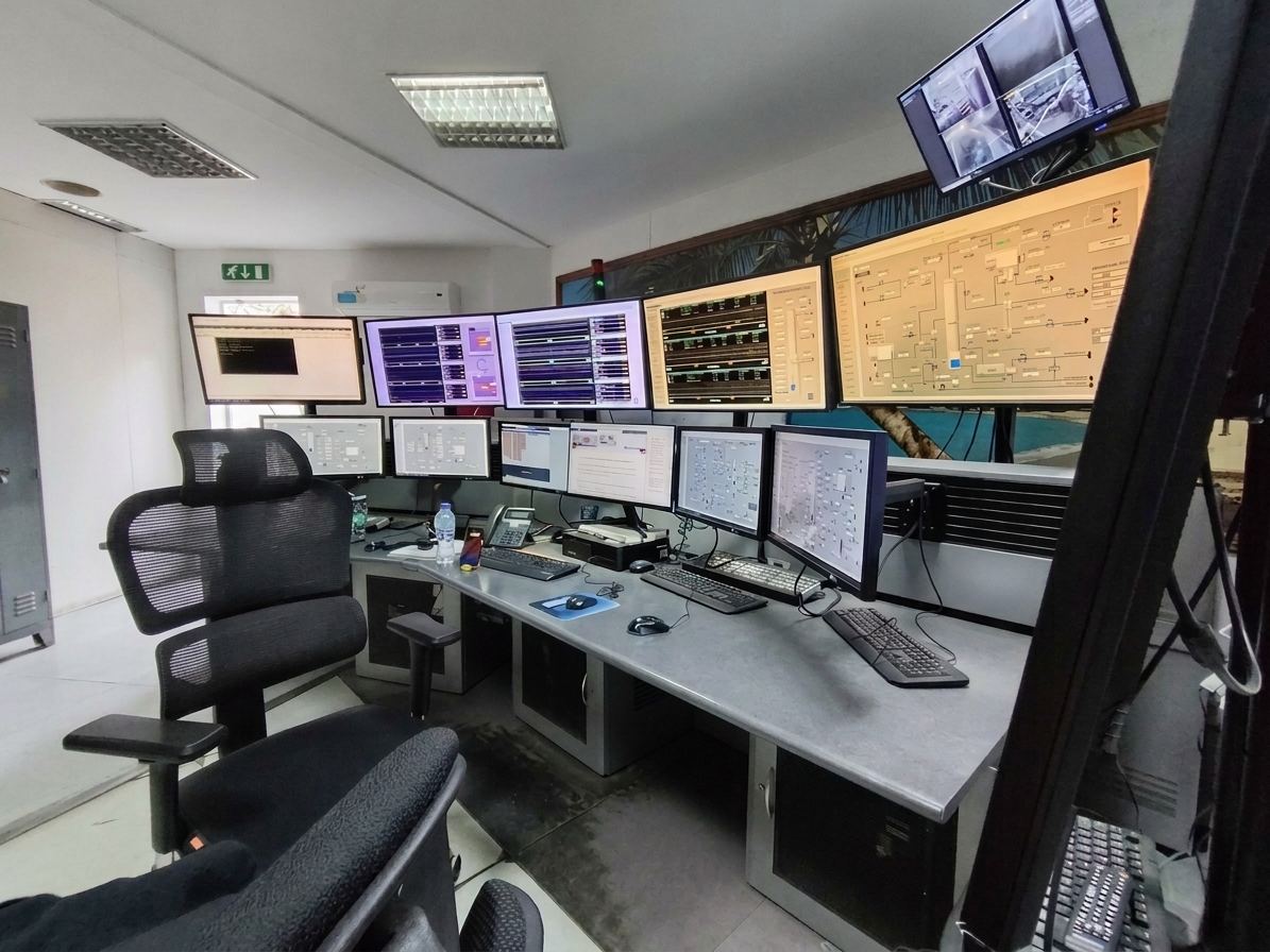 Sala de control de procesos